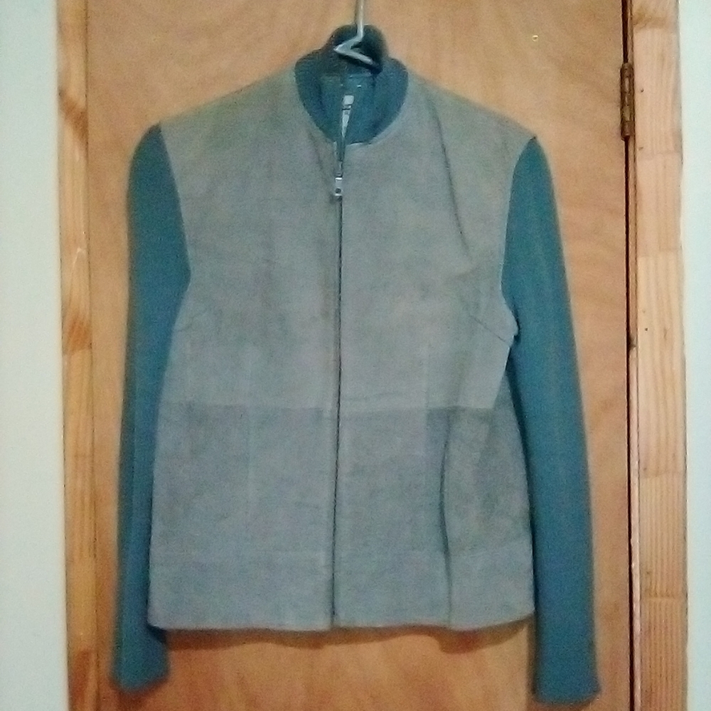 Women's Genuine Suede jacket - Size L 90's